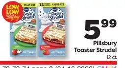 Weis Markets Pillsbury Toaster Strudel offer