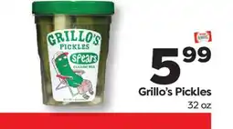 Weis Markets Grillo's Pickles offer
