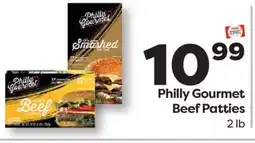 Weis Markets Philly Gourmet Beef Patties offer