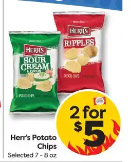 Weis Markets Herr's Potato Chips offer