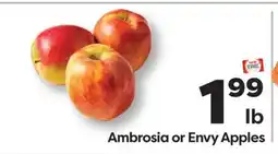 Weis Markets Ambrosia or Envy Apples offer