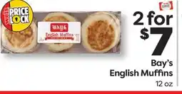Weis Markets Bay's English Muffins offer
