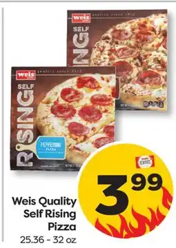 Weis Markets Weis Quality Self Rising Pizza offer