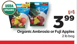 Weis Markets Organic Ambrosia or Fuji Apples offer