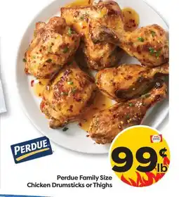 Weis Markets Perdue Family Size Chicken Drumsticks or Thighs offer