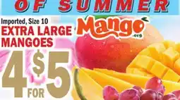 C Town EXTRA LARGE MANGOES offer