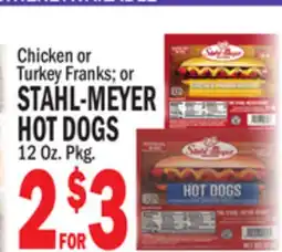 C Town STAHL-MEYER HOT DOGS offer