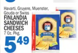 C Town FINLANDIA SANDWICH CHEESES offer