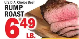 C Town RUMP ROAST offer