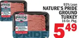 C Town NATURE'S PRIDE GROUND TURKEY offer