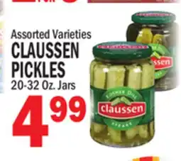 C Town CLAUSSEN PICKLES offer