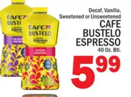 C Town CAFE BUSTELO ESPRESSO offer