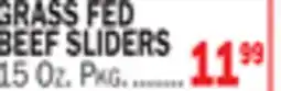C Town GRASS FED BEEF SLIDERS offer