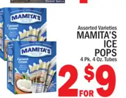 C Town MAMITA'S ICE POPS offer