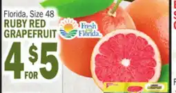 C Town RUBY RED GRAPEFRUIT offer