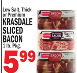 C Town KRASDALE SLICED BACON offer