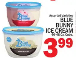 C Town BLUE BUNNY ICE CREAM offer