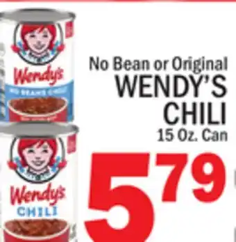 C Town WENDY'S CHILI offer