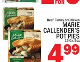 C Town Marie Callender'S Pot Pies offer