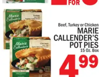 C Town Marie Callender'S Pot Pies offer