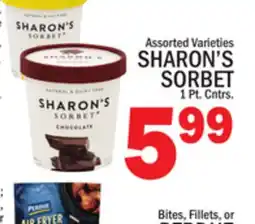 C Town Sharon's Sorbet offer
