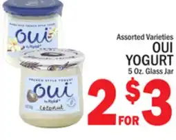 C Town OUI YOGURT offer