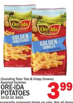 C Town ORE-IDA Potatoes offer