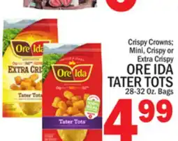 C Town ORE IDA TATER TOTS offer