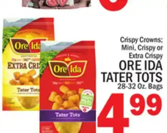 C Town ORE IDA TATER TOTS offer