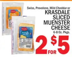 C Town KRASDALE SLICED MUENSTER CHEESE offer