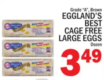 C Town EGGLAND'S BEST CAGE FREE LARGE EGGS offer