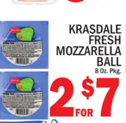 C Town KRASDALE FRESH MOZZARELLA BALL offer