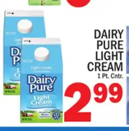 C Town DAIRY PURE LIGHT CREAM offer