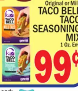 C Town Taco Bell Taco Seasoning Mix offer