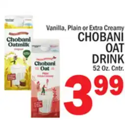 C Town CHOBANI OAT DRINK offer