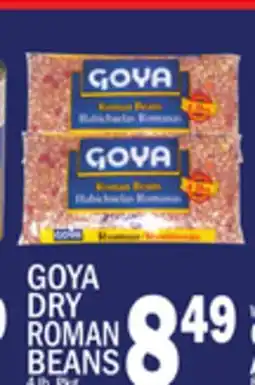 C Town GOYA DRY ROMAN BEANS offer