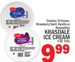 C Town KRASDALE ICE CREAM offer