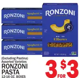 C Town RONZONI PASTA offer