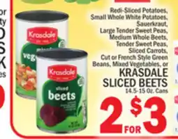 C Town KRASDALE SLICED BEETS offer