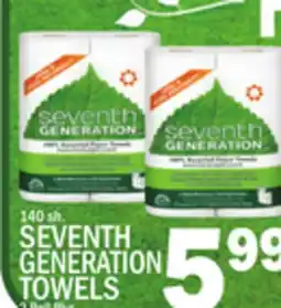 C Town SEVENTH GENERATION TOWELS offer