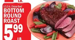 C Town BOTTOM ROUND ROAST offer