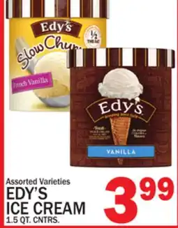 C Town EDY'S Ice Cream offer