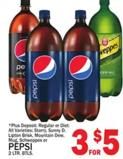 C Town PEPSI 2 LTR. BTLS offer