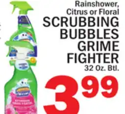C Town SCRUBBING BUBBLES GRIME FIGHTER offer