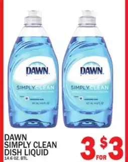 C Town DAWN SIMPLY CLEAN DISH LIQUID offer