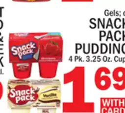 C Town SNACK PACK PUDDING offer