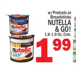 C Town NUTELLA & GO! offer