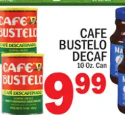 C Town CAFE BUSTELO DECAF offer
