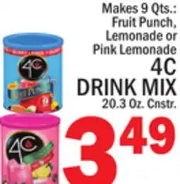 C Town 4C DRINK MIX offer