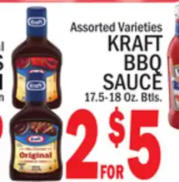 C Town KRAFT BBQ SAUCE offer